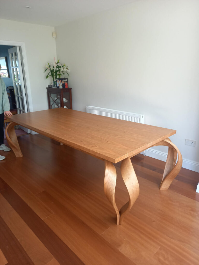 Twisted Leg Dining Table