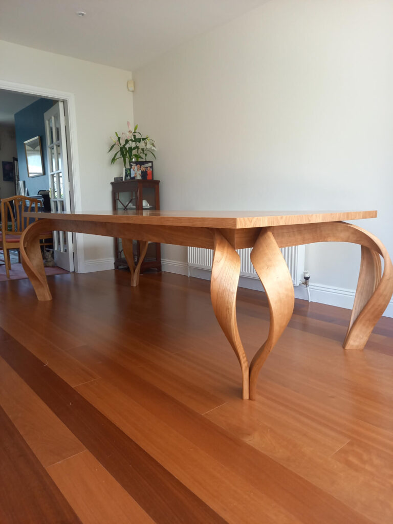 Twisted Leg Dining Table