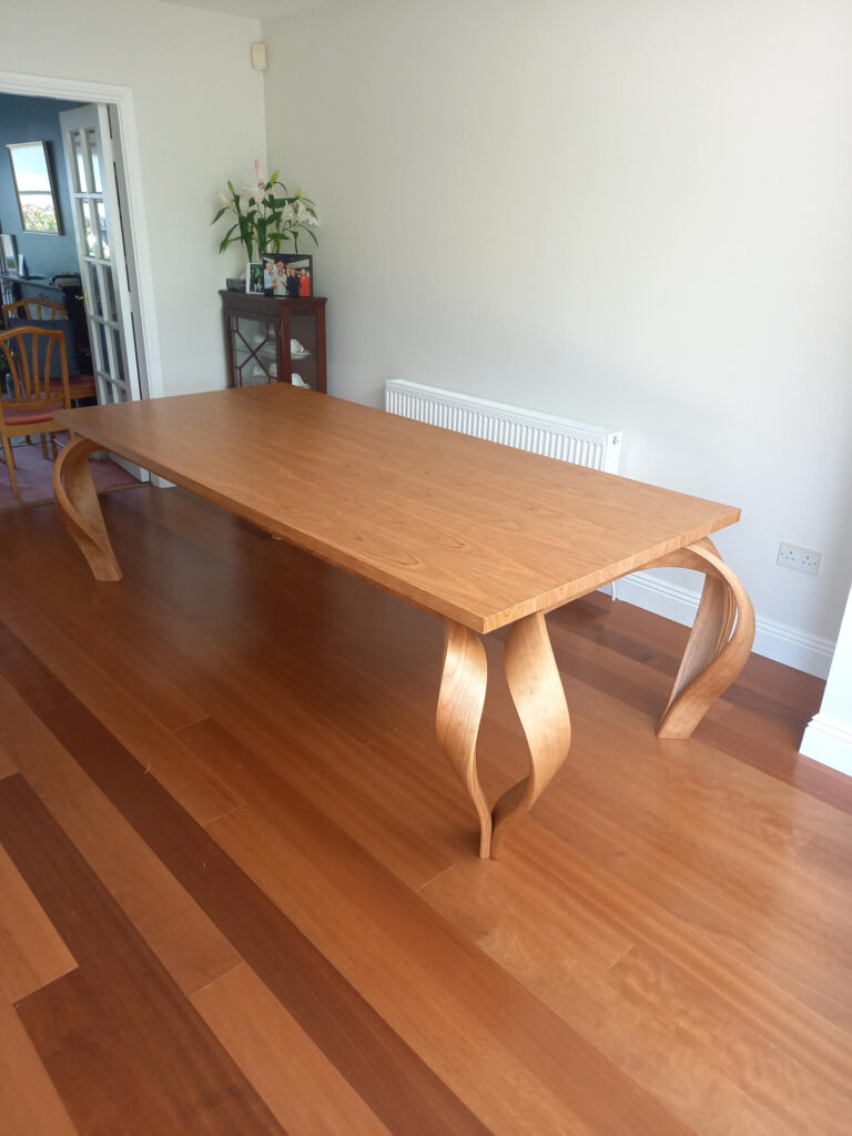 Twisted Leg Dining Table