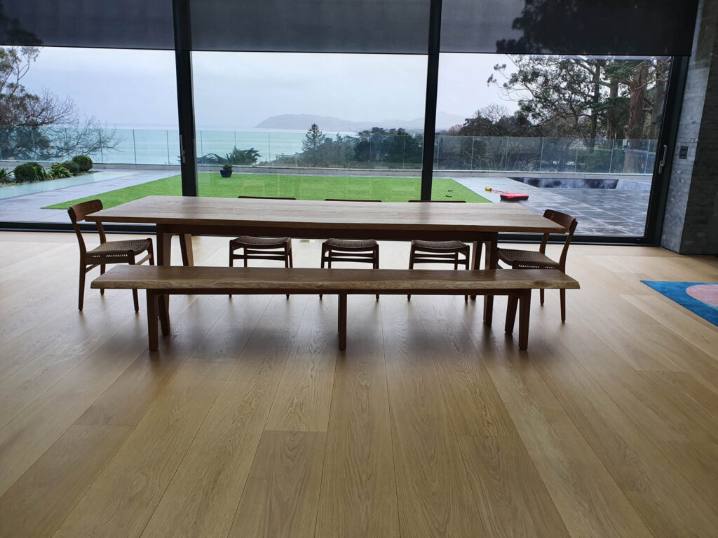 Live Edge Oak Dining Table