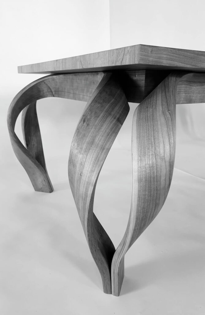 Twisted Leg Dining Table