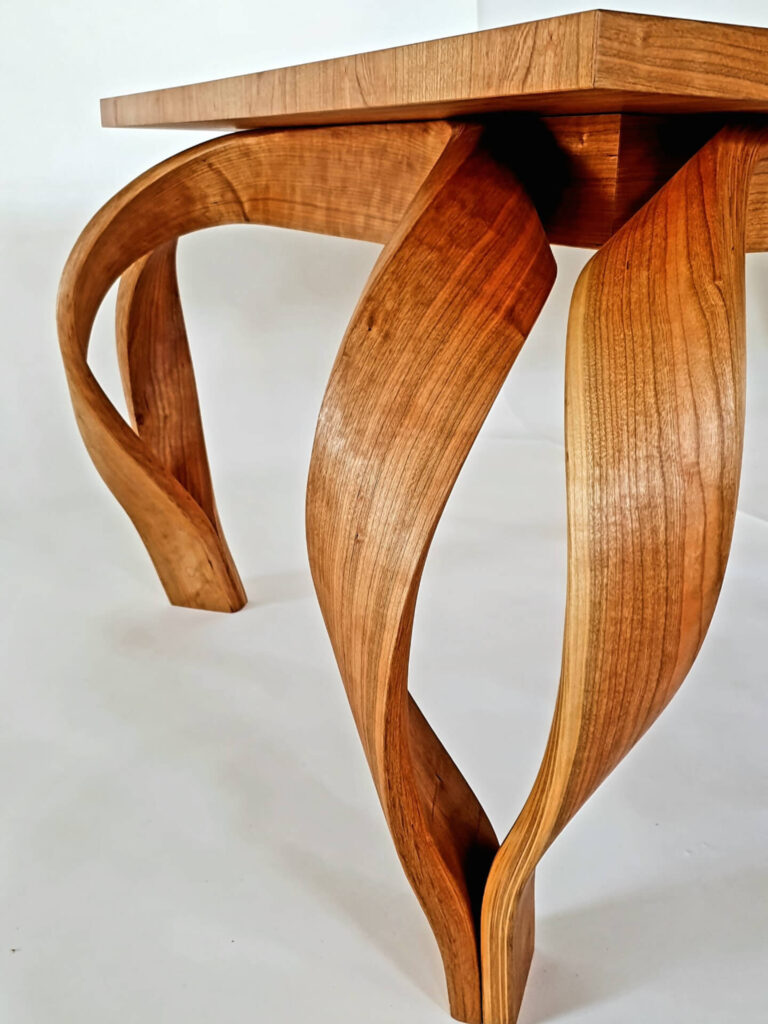 Twisted Leg Dining Table