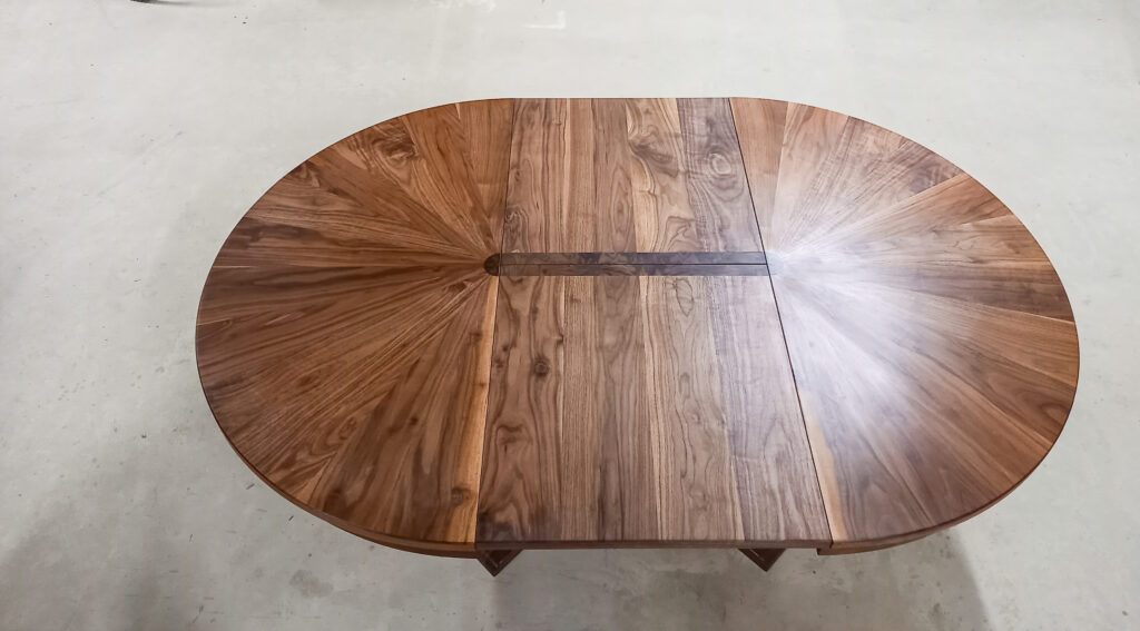 Walnut Extending Dining Table