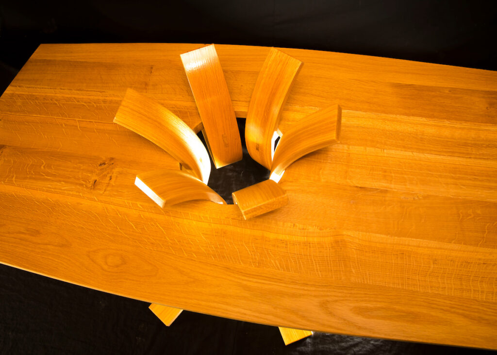 Luxurious Oak Coffee Table