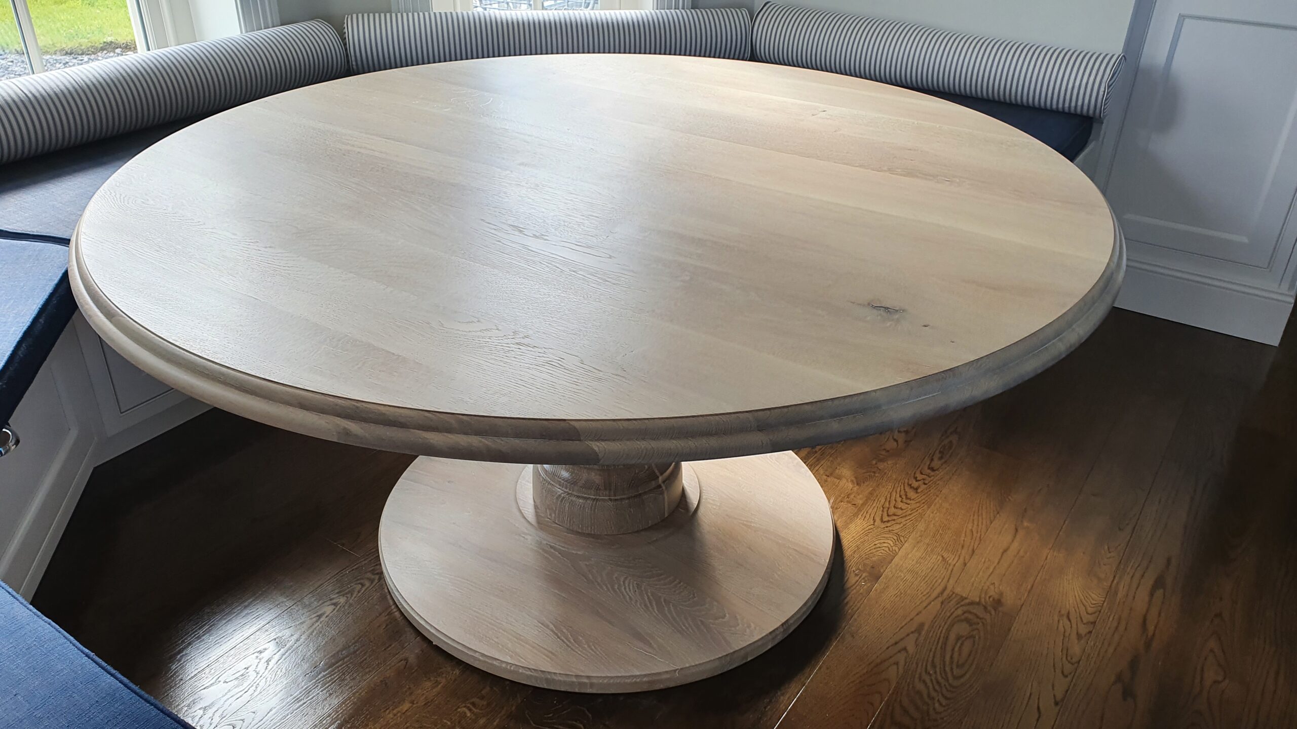 "Meridian" Single Pedestal Dining Table - Shane Tubrid