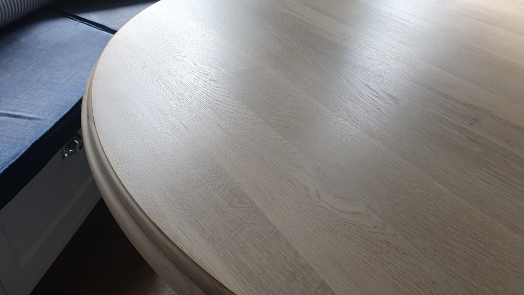 Oak Circular Dining Table