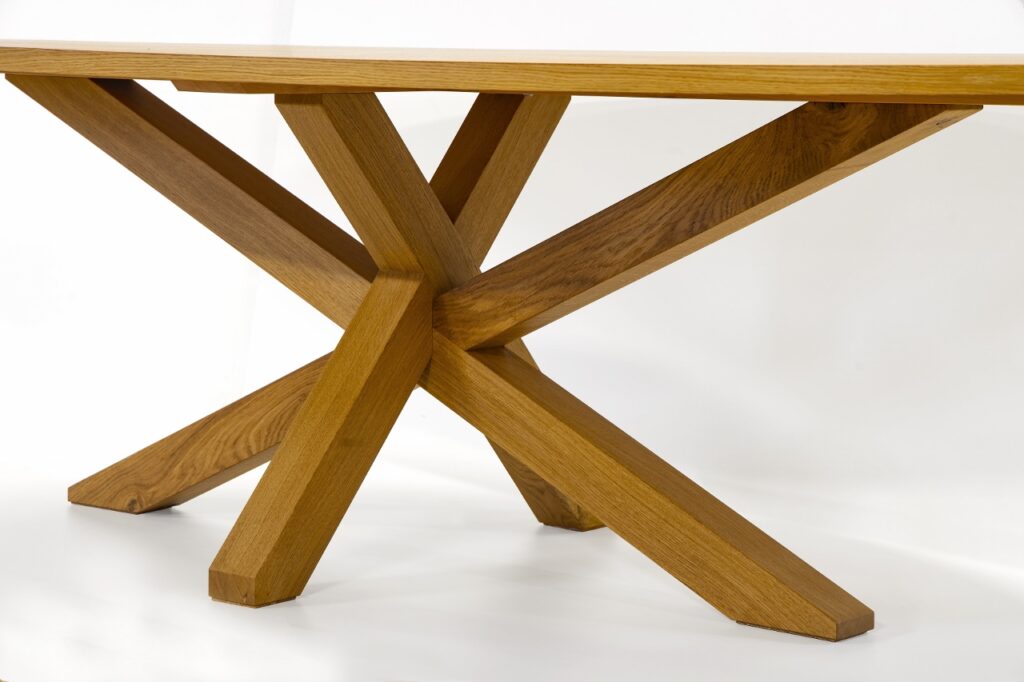 Double X dining Table