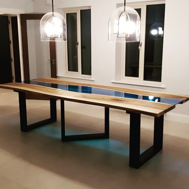 Glass River Table