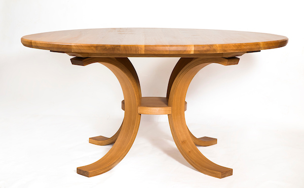 Solid Oak Round Dining Table